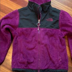 The North Face girls fleece jacket size 7/8